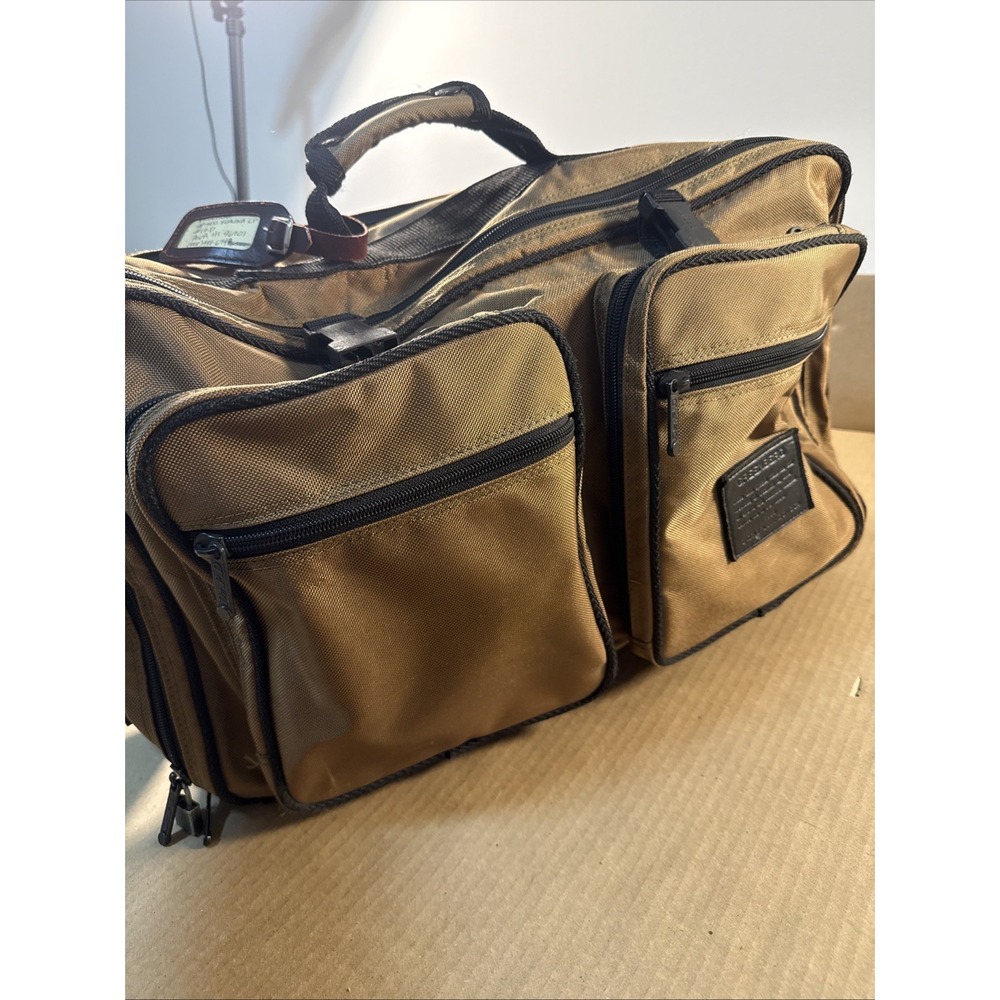 Greenberg Dazzle Planning Division 3-Way Travel Bag, Dated 1985, Travel Bag